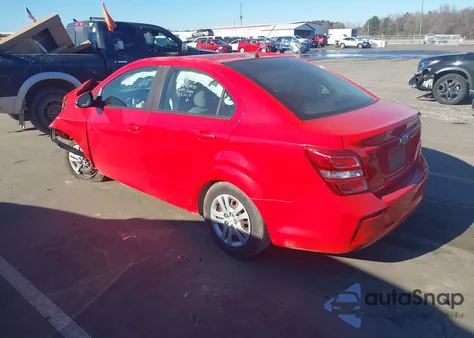 2017 Chevrolet Sonic Ls Auto from USA, damaged, VIN 1G1JB5SH8H4157495